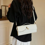 New designer Tote Bag - Elegant Crossbody Leather Purse For Women, Trendy Minimalist Commuter  shoulder bagWith Letter Logo