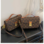 Trendy Women's Crossbody Purse - Designer Leather Shoulder Handbag Tote Bag Stylish Casual Daily Accessory