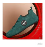 MAEDEF Men's Loafers Lightweight Driving Casual Thin Bottom Flats Shoes Soft Sole Comfortable Non Slip Lace-up Walking Shoes Men