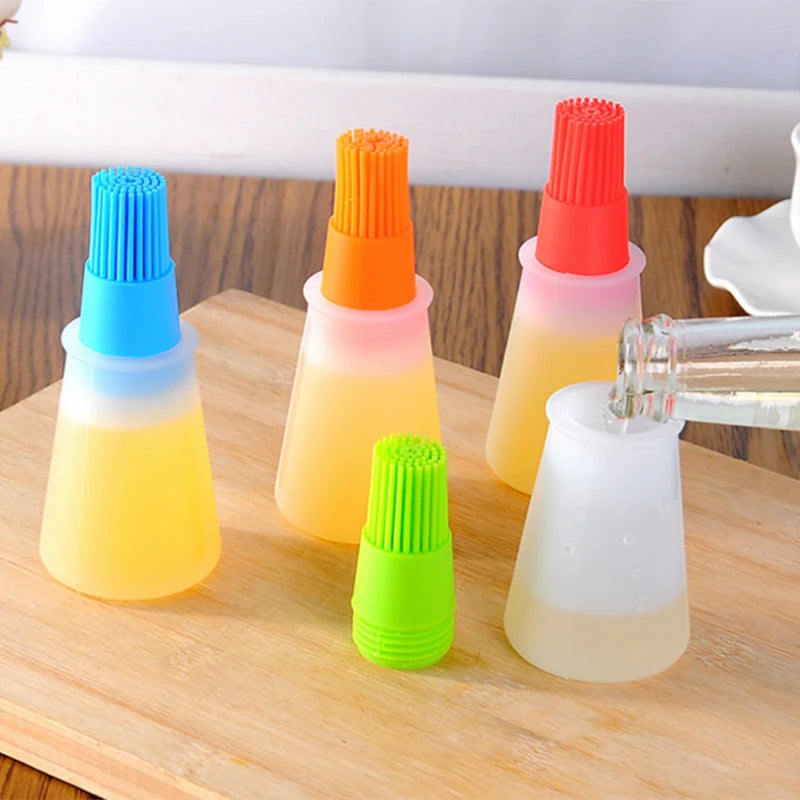 Kitchen Accessories Tools Silicone Oil Brush Basting Brushes Cake Butter Bread Pastry Brush Cooking Utensil Kitchen Gadgets BQ.