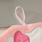 Hello Kitty Towel Kitchen Bathroom Kawaii Cinnamoroll Coral Velvet Hanging Kitchen Children's Absorbent Hand Towel Square Towel