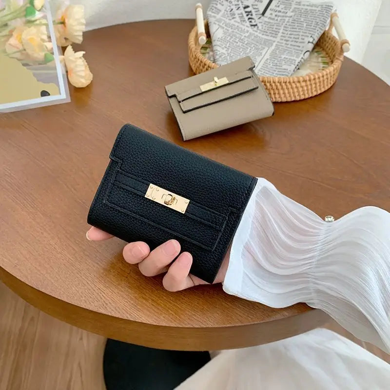 Fashion Purse Female Mini Wallet Portable Women's Wallet coin purse Ladies Clutch Luxury card holder Small Folding Short Clutch