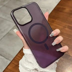 Matte Ultra-Thin for Magsafe Case For iPhone 15 16 14 11 12 13 Pro Max Plus Magnetic Wireless Charger Hard PC Translucent Cover