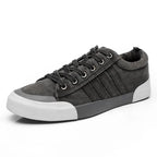 Retro Men's Canvas Sneakers Tenis Sport Running Trainers Breathable Male Student Casual Leisure Flat Skateboar Walking Shoes