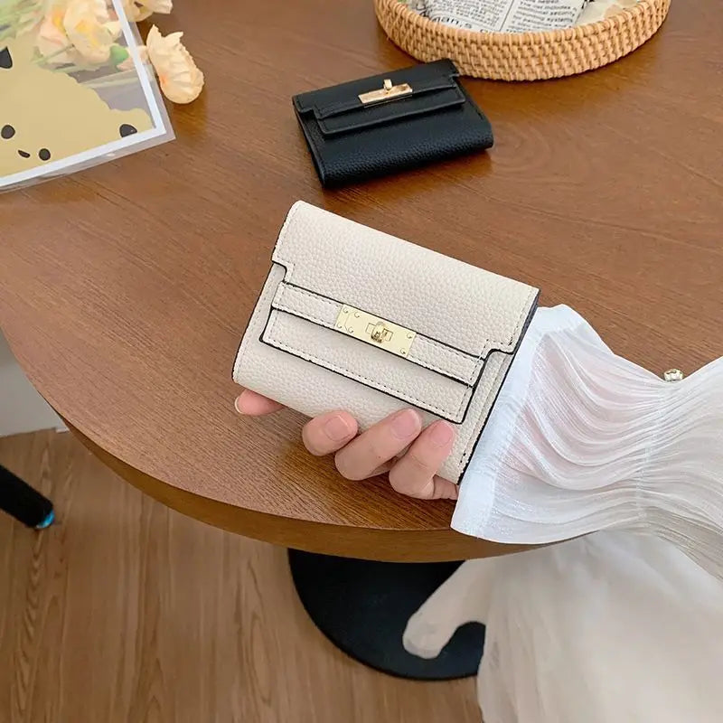 Fashion Purse Female Mini Wallet Portable Women's Wallet coin purse Ladies Clutch Luxury card holder Small Folding Short Clutch