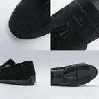 Comfortable Men's Shoes Soft Sole Loafers Outdoor Mens Casual Shoes Fashion Leather Shoes Autumn Flat Male Driving Shoe Zapatos