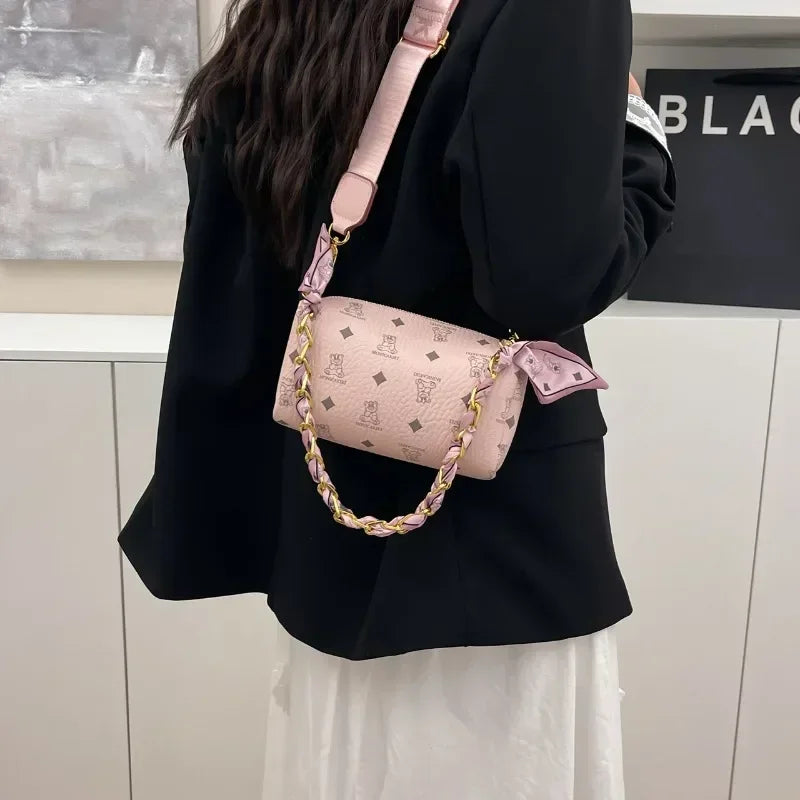 Luxury Ladies Crossbody Purse - Designer Leather Shoulder Bag Elegant Handbags Women Tote Fashionable