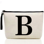 Ladies Makeup Bag Letter Print pattern Classic Coin Purse Organizer Bag Pouches for Travel Bags Pouch Women Storage Cosmetic Bag