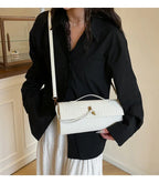 New designer Tote Bag - Elegant Crossbody Leather Purse For Women, Trendy Minimalist Commuter  shoulder bagWith Letter Logo