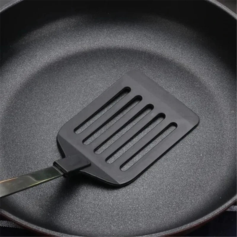 Stainless Steel Turners Kitchen Tools  Nylon Handle  Spatula  Fried Shovel Egg Fish Frying  Pan  Scoop  Spatula  Cooking  Tool