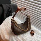 Luxury Leather Tote Bag For Women Designer Crossbody Shoulder Handbag Elegant Ladies Messenger Purse Stylish Classic