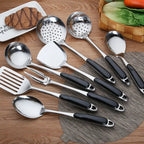 Kitchen Utensils  Stainless Steel Spatula Soup Spoon Shovel Thickened Anti-scalding Rice Spoon Frying Shovel Utensils Kitchen