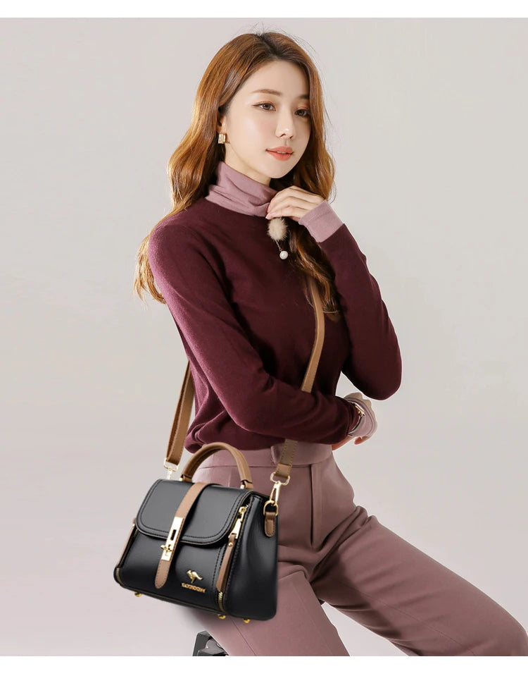 New Stylish Handbags Lady Casual Hand Bags Lady Design Shoulder Purses for Ladies