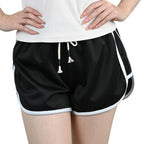 Women's Sports Shorts With Drawstring S-3XL Girl Fitness Running Yoga Shorts Breathable Woman Quick-Dry Casual Athletic Pants