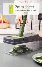 Kitchen Tools Multifunctional Vegetable Cutter Set Manual Slicer Shredder Wiper Grater Kitchen Gadgets and Accessories Cooking