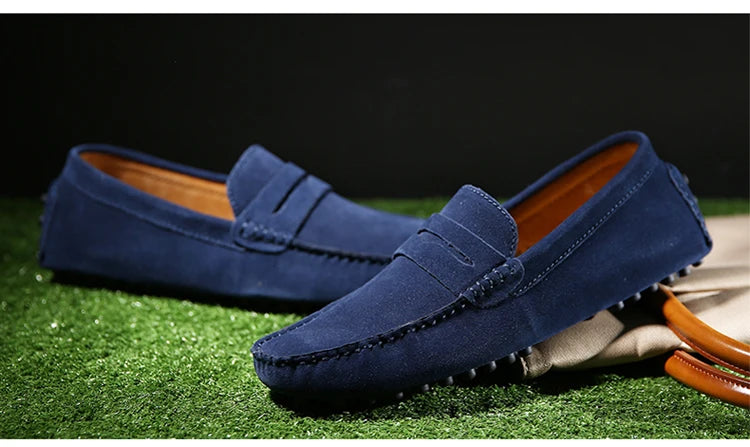 Shoes Men Casual Shoes Fashion Men Shoes Genuine Leather Men Loafers Moccasins Slip on Men Flats Male Driving Shoes