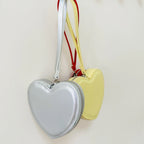 Girls Kawaii PU Leather Heart Bag Business Wallet Designer Original Brand Womens Wallets for Women Purses Clutch Bag