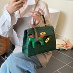 Premium Leather Crossbody Bag For Ladies, Fashionable Shoulder Messenger Purse Designer Tote Handbag Women Chic