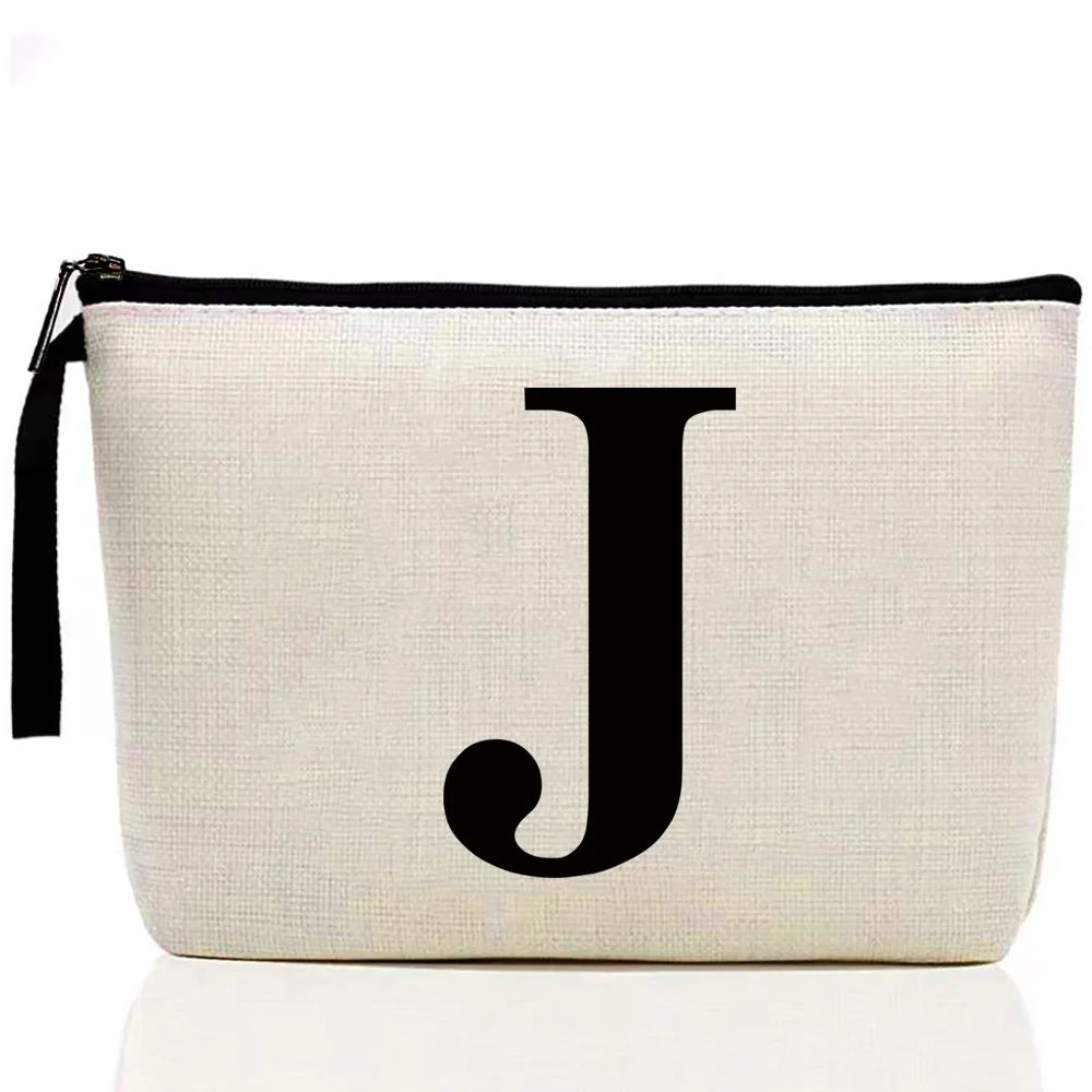 Ladies Makeup Bag Letter Print pattern Classic Coin Purse Organizer Bag Pouches for Travel Bags Pouch Women Storage Cosmetic Bag