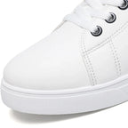 Men High Top Sneakers Fashion Leather Casual Shoes for Men Comfortable Non-slip Vulcanized Shoes Designer Outdoor Men Tenis Shoe