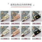 Classic Women's Leather Handbag, Crossbody Shoulder Tote Bag, Elegant Ladies Designer Purse