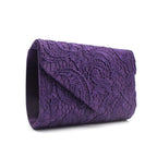 Ladies Lace Wedding Wallet Evening Party Purse Handbags Clutch Bag Messenger Bag