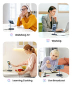 Magnetic Wireless Charger Stand 20W Max 2-in-1 Charging Stand For iPhone 16 15 Pro Max/iPhone 14/AirPods Fast Charger