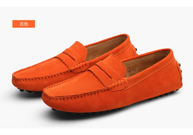 Shoes Men Casual Shoes Fashion Men Shoes Genuine Leather Men Loafers Moccasins Slip on Men Flats Male Driving Shoes