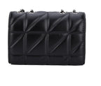 Quilted Crossbody Purse for Women Trendy Ladies Shoulder Bag with Chain Designer Purses