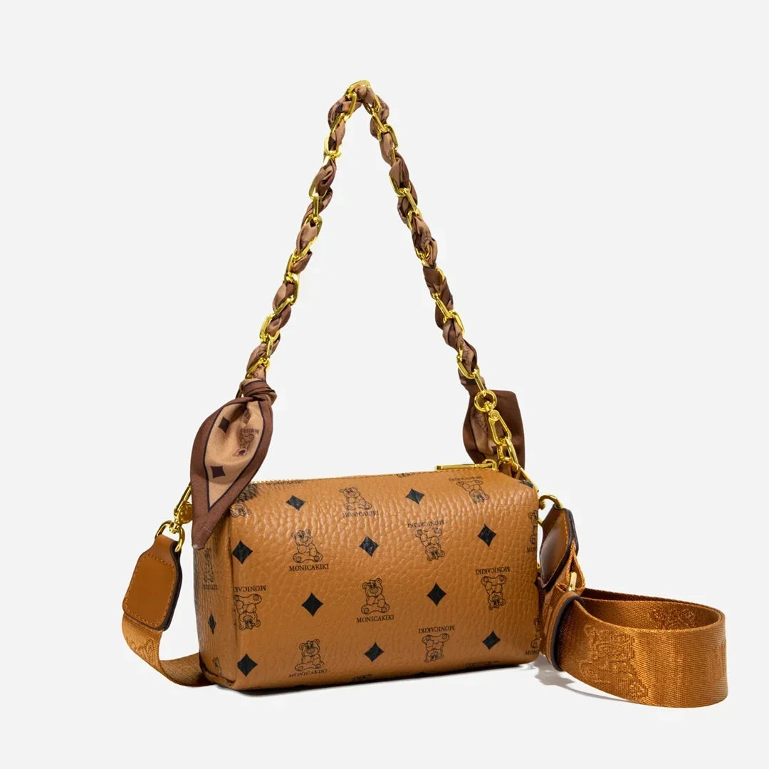 Luxury Ladies Crossbody Purse - Designer Leather Shoulder Bag Elegant Handbags Women Tote Fashionable