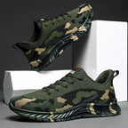 Man Sports Shoes Casual Fashion Men Breathable Mesh Lightweight for Men Camouflage Sneakers Low-top Running Shoes New