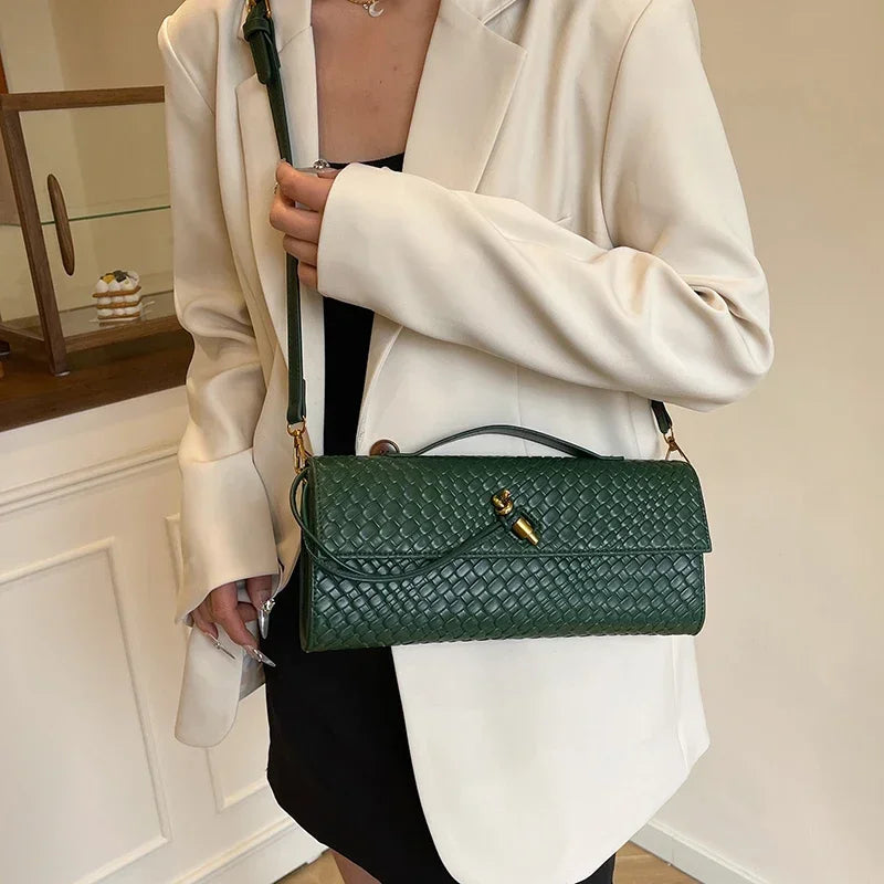 New designer Tote Bag - Elegant Crossbody Leather Purse For Women, Trendy Minimalist Commuter  shoulder bagWith Letter Logo