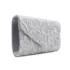 Ladies Lace Wedding Wallet Evening Party Purse Handbags Clutch Bag Messenger Bag