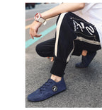 MAEDEF Men's Loafers Lightweight Driving Casual Thin Bottom Flats Shoes Soft Sole Comfortable Non Slip Lace-up Walking Shoes Men