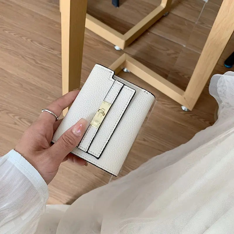 Fashion Purse Female Mini Wallet Portable Women's Wallet coin purse Ladies Clutch Luxury card holder Small Folding Short Clutch