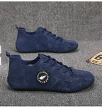 MAEDEF Men's Loafers Lightweight Driving Casual Thin Bottom Flats Shoes Soft Sole Comfortable Non Slip Lace-up Walking Shoes Men