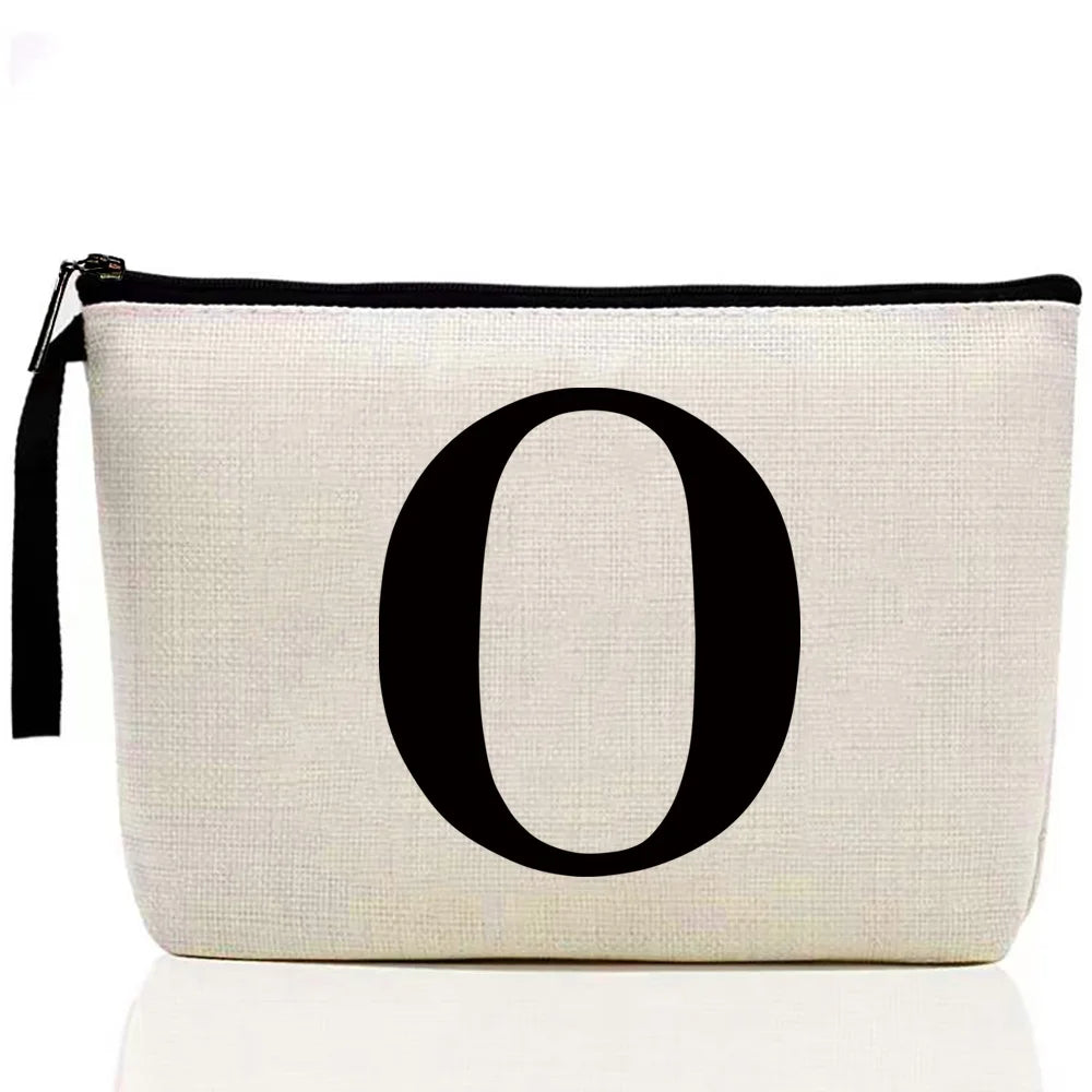 Ladies Makeup Bag Letter Print pattern Classic Coin Purse Organizer Bag Pouches for Travel Bags Pouch Women Storage Cosmetic Bag