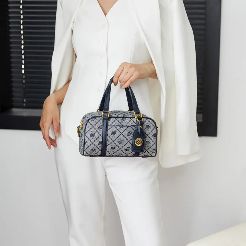 Luxury Best Superstar Show Commuter Bag Elegant Tote Purse Shopper For Business Women With Leather Material