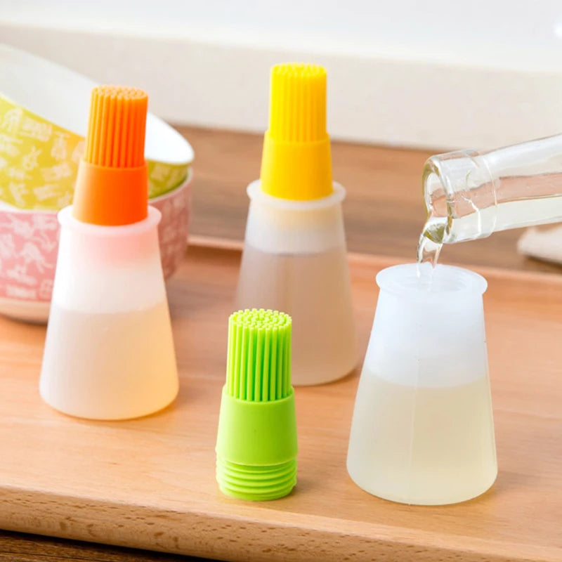 Kitchen Accessories Tools Silicone Oil Brush Basting Brushes Cake Butter Bread Pastry Brush Cooking Utensil Kitchen Gadgets BQ.