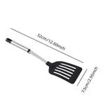Stainless Steel Turners Kitchen Tools  Nylon Handle  Spatula  Fried Shovel Egg Fish Frying  Pan  Scoop  Spatula  Cooking  Tool