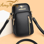 Ladies New Trendy Pu Leather Shoulder Bags Luxury Designer Simple Small Purse Handbags for Women Fashion Messenger Bags Sac