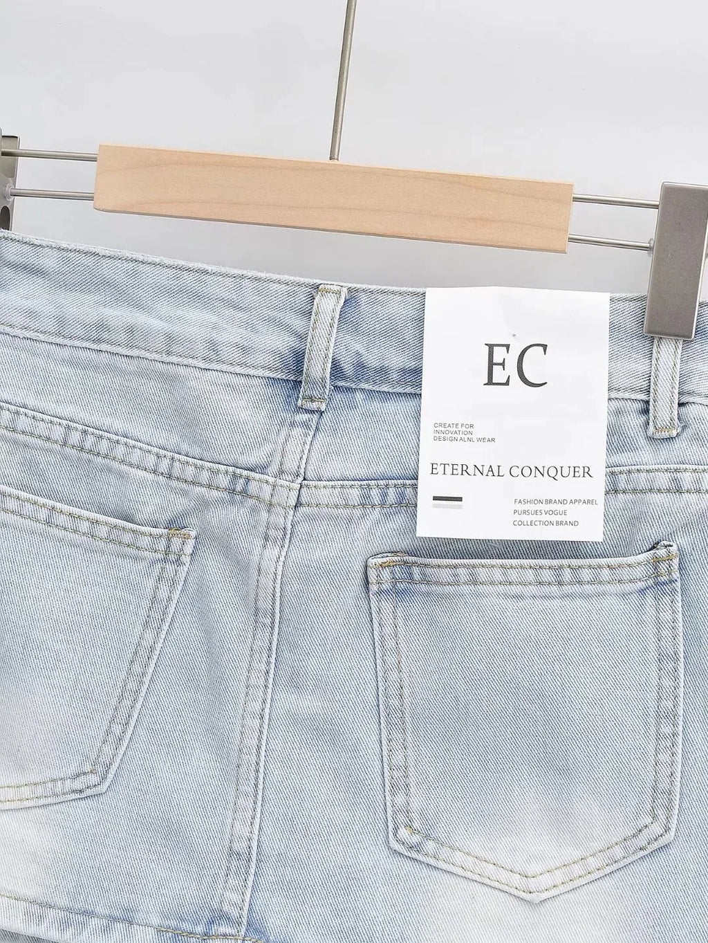 Skirts for Women Sexy Slim Solid Colour Pockets Spliced 2024 Summer Casual Femme High Waist Wrap Hip Mini Short Denim Skirt