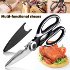 Multifunction Stainless Steel Kitchen Tools Strong Home Vegetable Chopping Chicken Bone Fish Food Scissors Multi-Purpose Tool