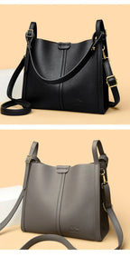 Hand Top-Handle Bags for Women 2025 High Quality Pu Leather Purse Ladies Shoulder Crossbody Bag Medium Casual Tote KAIDIFEINIROO