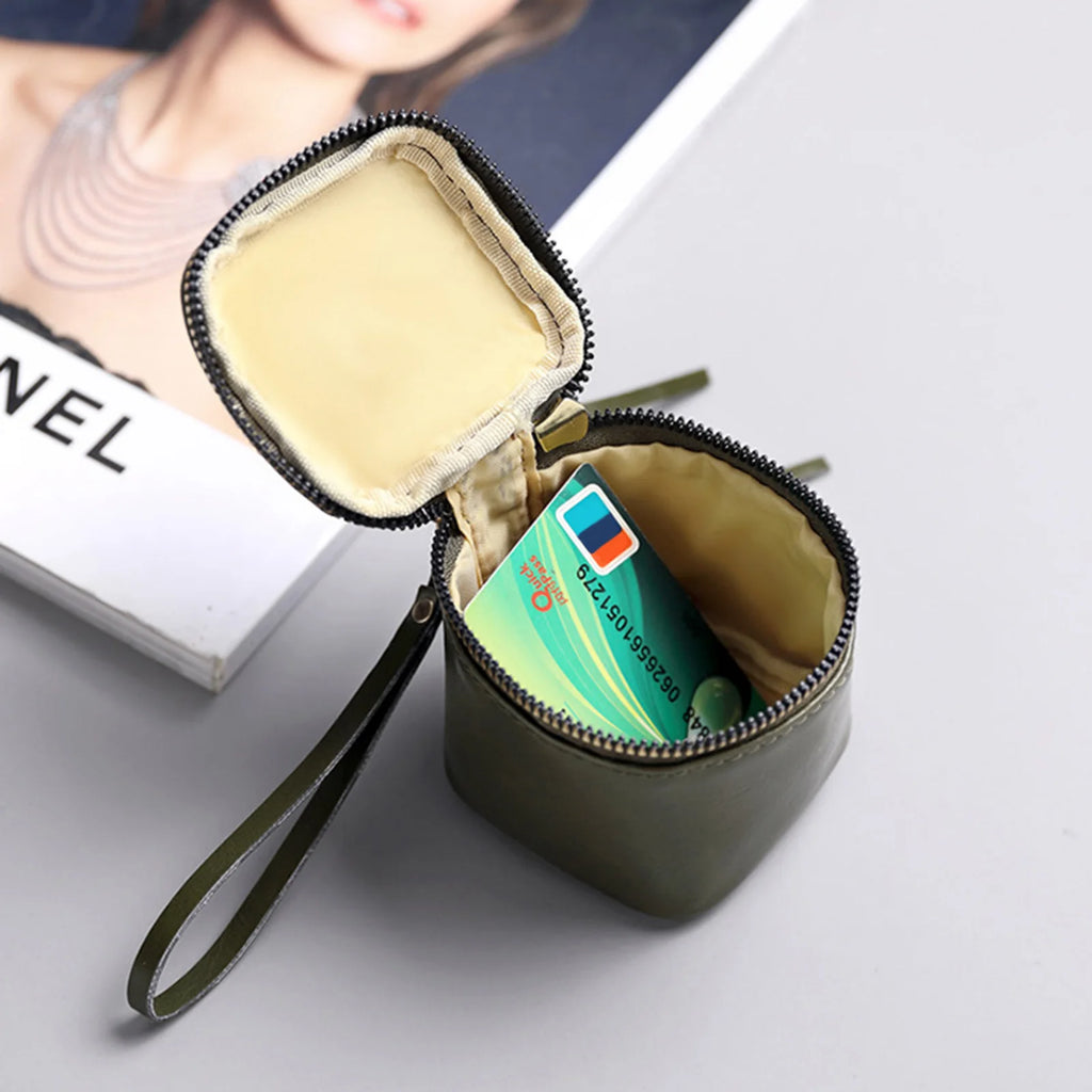 Ladies Elegant PU Coin Purse Compact Size Fashionable Style Mini Purse Suitable for Shopping Traveling Birthday Gifts