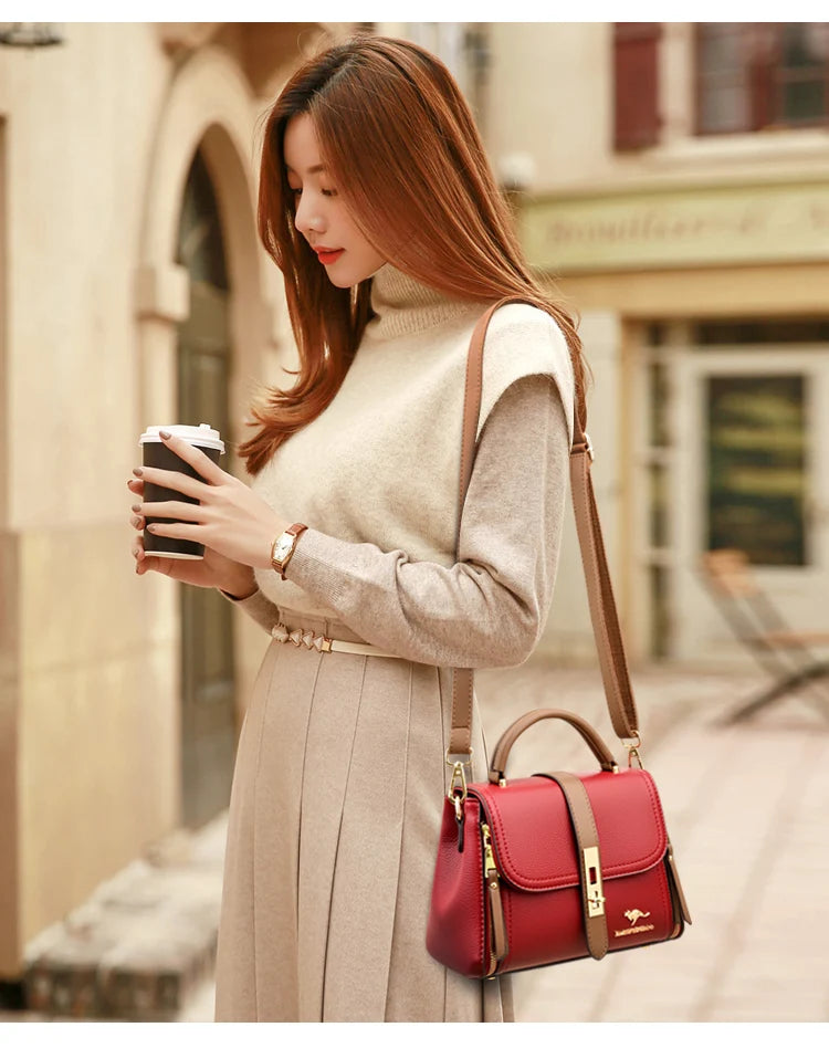 New Stylish Handbags Lady Casual Hand Bags Lady Design Shoulder Purses for Ladies