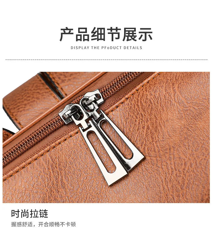 Fashion Women Purse and Handbag Large Womens Backpack PU Leather Travel Backpack Designer Ladies Shoulder Bags School Backpack