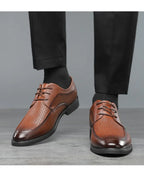 Shoes for Men Summer Breathable Hollow Out Shoe Fashion Business Dress Shoes Luxury Casual Leather Shoes for Men Loafers