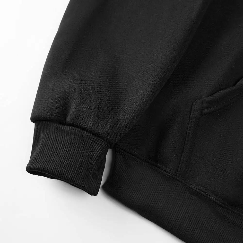 Hoodie Men Graphic Print Hoodies American Retro Personality Streetwear Casual Hooded Sweatshirt Men's Clothing