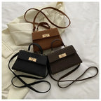 Women's Plaid Crossbody Bag PU Leather - Lightweight Shoulder Purse for Office, Commute & Travel 크로스백